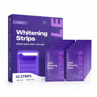 2026 Dr. Dent Purple Teeth Whitening Strips Enamel Care
